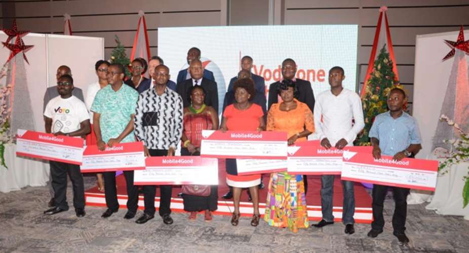 Vodafone Ghana unveils 7 projects under Mobile for Good project