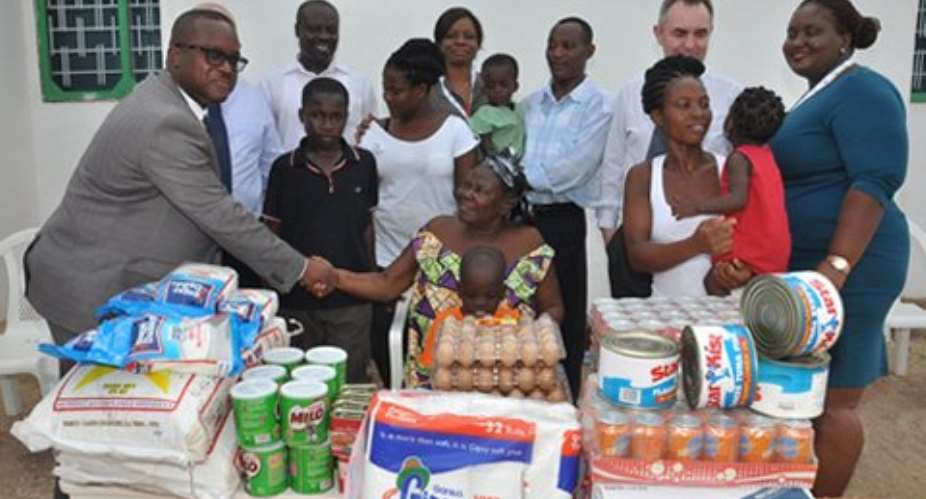 Amec Foster Wheeler donates to Teshie Orphanage