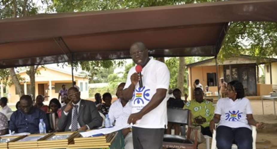 OLE Ghana hands over Ghana Reads to Ga West Municipality