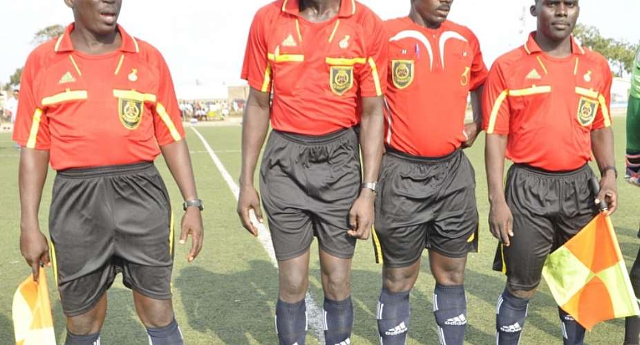 Review Panel recommends six match ban for referee Nsiah and assistant Ayitey