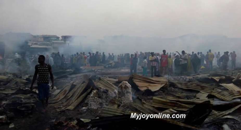 Close to 1000 slum dwellers displaced after latest fire outbreak in K'si