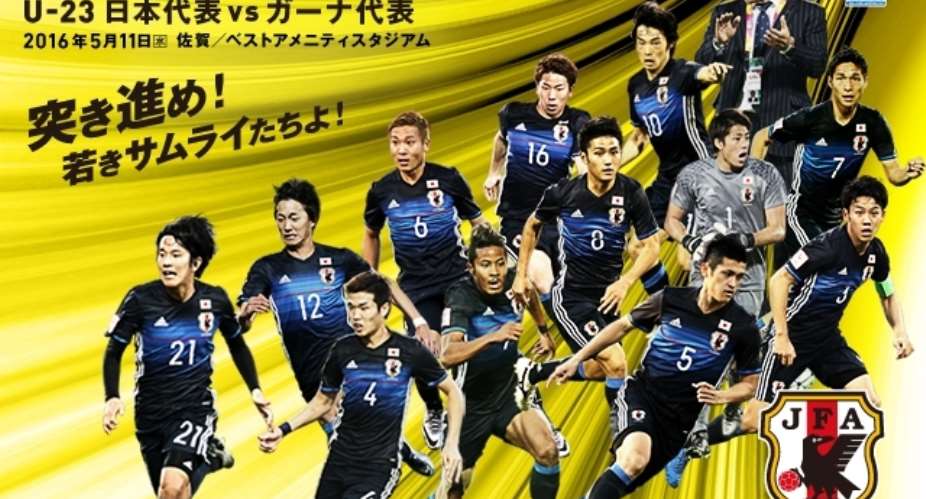 Japan U23 name squad to face Local Black Stars for 2016 MSAD Cup