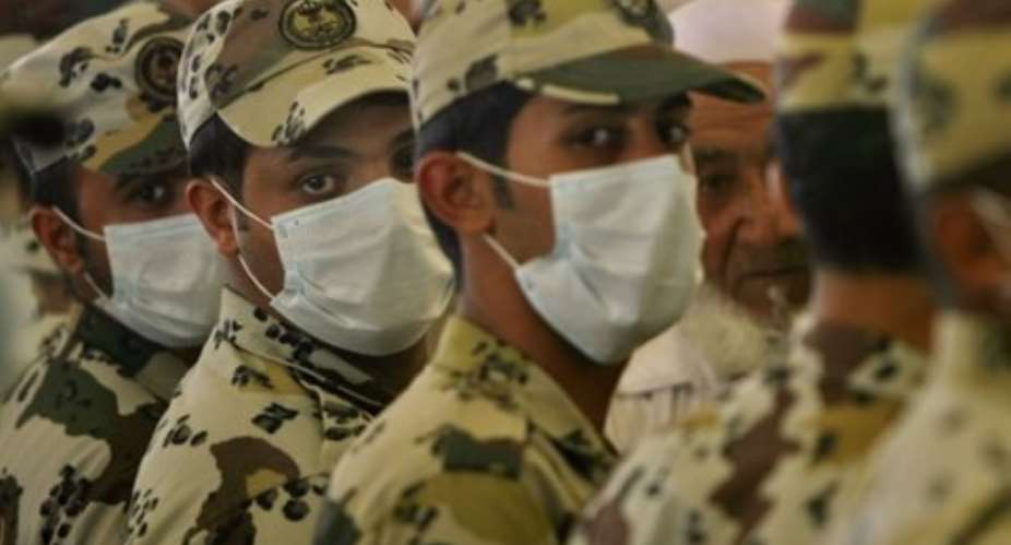 The Saudi government in July this year warned pilgrims coming into the country to cover their mouths with a mask while in crowded places - or risk spreading a deadly disease.