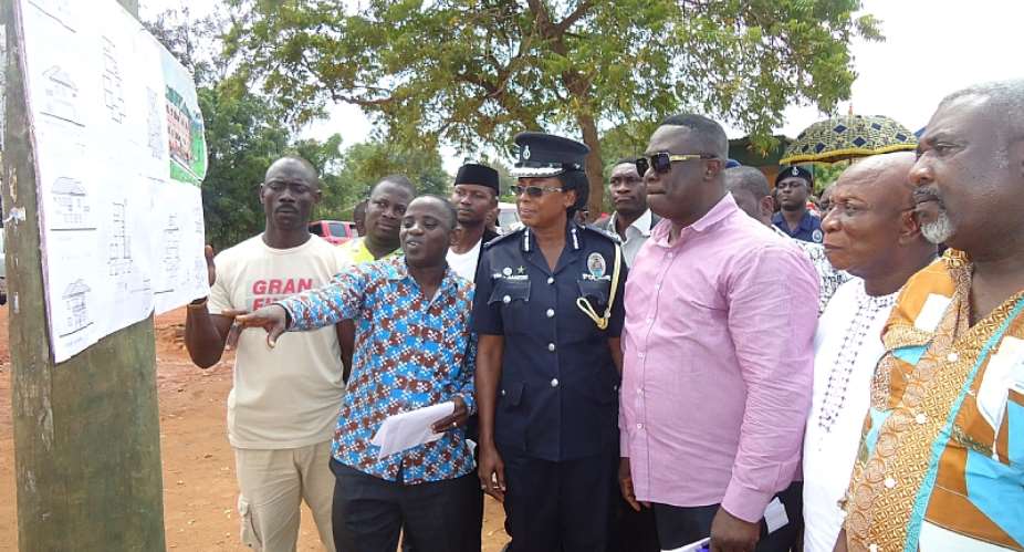 Afotey Agbo Raises Funds To Build A Police Station For Katamanso
