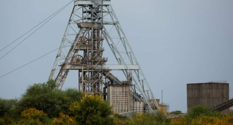 11 shaft at the Rustenburg platinum mine where 11 miners were killed and 75 injured when an elevator fell 180 metres.  By PHILL MAGAKOE AFP