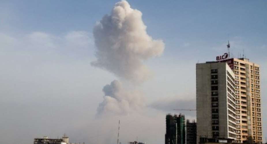 The explosions killed nearly 300 people, left more than 2,300 injured and 14,000 homeless.  By Marc Hofer (AFP/File)