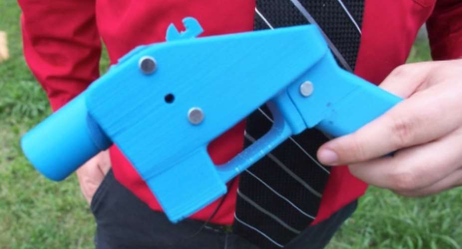 3D printing technology has made it possible for people to make complex objects -- including plastic firearms, such as this one produced in the US.  By Robert MacPherson AFPFile