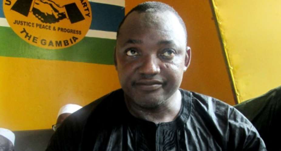 51-year-old Adama Barrow, from the United Democratic Party, was elected primaries in a convention attended by 490 delegates.  By  AFPFile