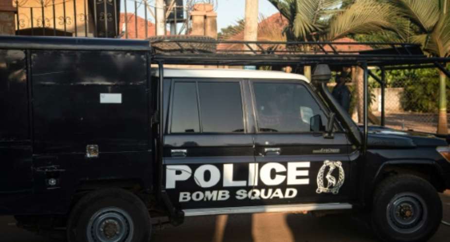 A bomb exploded at a restaurant in northern Kampala on Saturday evening, killing one person and injuring three.  By Badru KATUMBA AFP