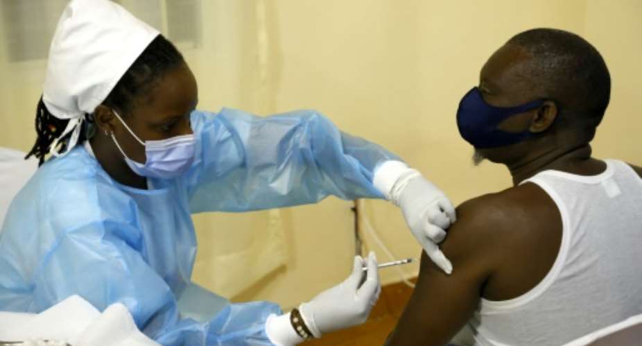 A campaign aimed at vaccinating 60 percent of Rwanda's population by next year has so far reached just 401,160 people.  By Ludovic MARIN AFPFile