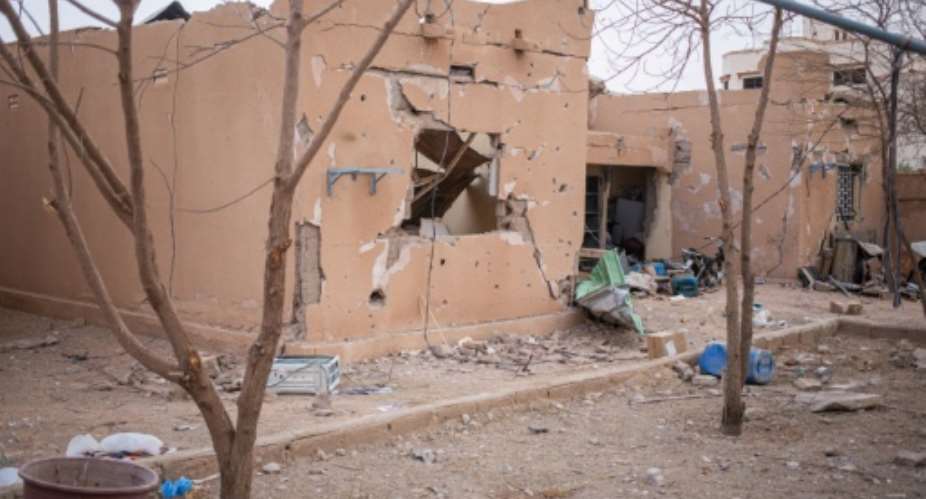 A damaged school in the northern strategic city of Kidal in Mali in May.  By - (AFP/File)