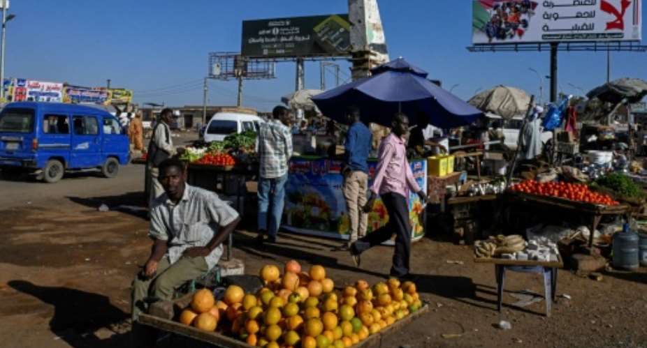 A drone attack on a crowded market in southern Sudan killed 28 people on Tuesday..  By Khaled DESOUKI (AFP)