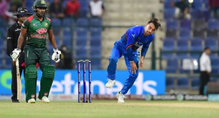 A mesmerising four-over spell by Afghan leg-spinner Rashid Khan R could not save Durban Heat from Mzansi Super League elimination.  By GIUSEPPE CACACE AFP
