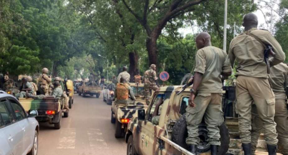 A military junta took power in Mali on August 18.  By MALIK KONATE AFPFile