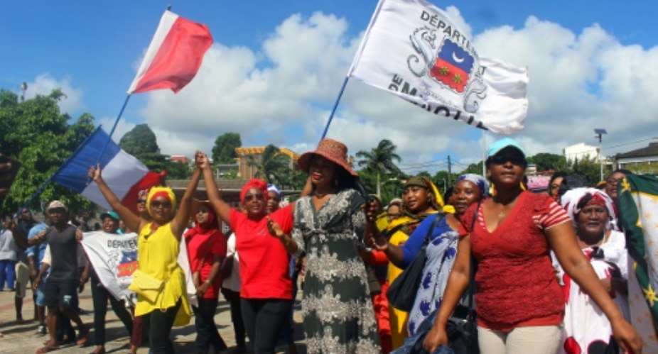 A month-long campaign of strikes and protests on the French Indian Ocean island of Mayotte has shone a light on the simmering resentment in some of France's tropical outposts over perceived neglect by the state.  By Ornella LAMBERTI AFPFile