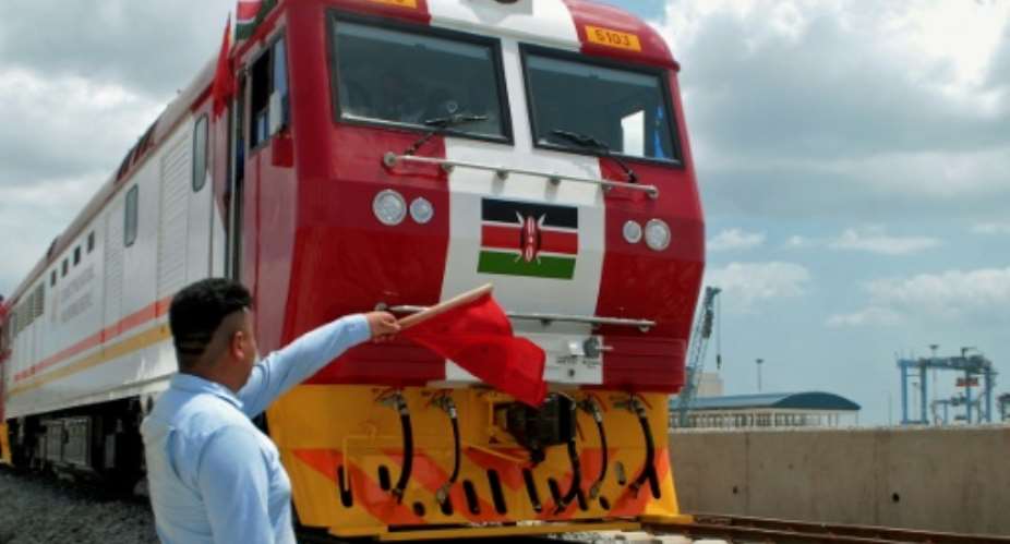 A new railway in Kenya is the nation's biggest infrastructure project since independence.  By ANDREW NGEA AFP