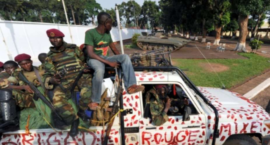 A rebel coalition called the Seleka, drawn largely from the Muslim minority, ousted CAR president Francois Bozize in 2013.  By SIA KAMBOU (AFP)