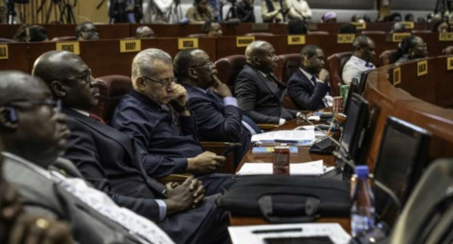 A Senate vote on Thursday evening stripped Kabila, 53, of his parliamentary immunity.  By Glody MURHABAZI (AFP)