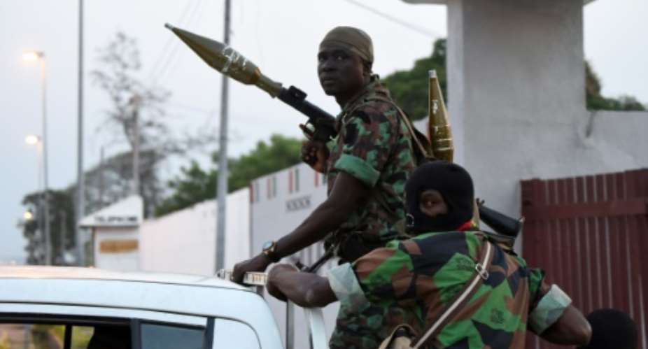 A soldiers' mutiny has raised security fears in Ivory Coast.  By SIA KAMBOU AFPFile