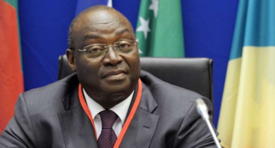 A technocrat, Tiemoko Meyliet Kone has been in charge of West Africa's central bank since 2011.  By Eric PIERMONT AFPFile