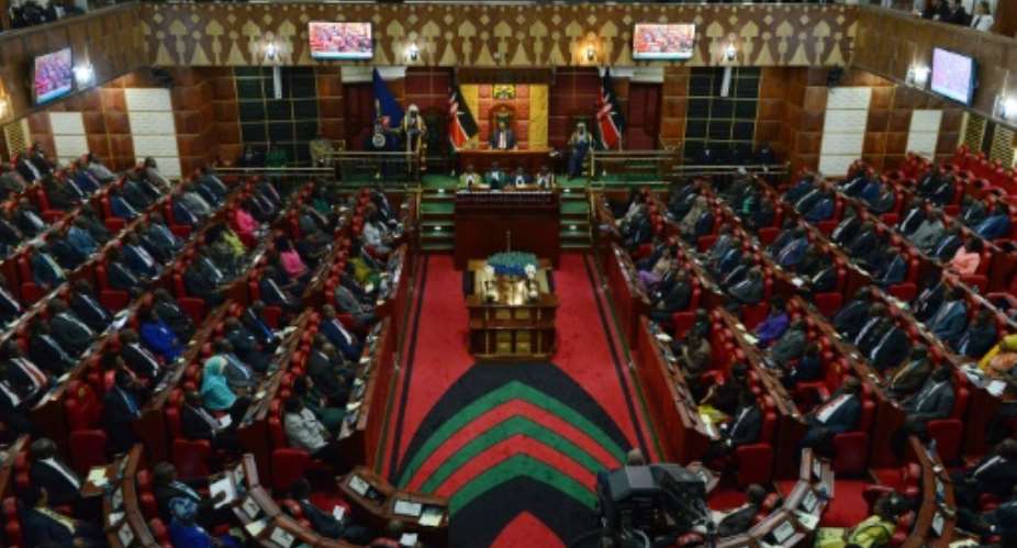 A view of the Kenyan parliament in 2015.  By SIMON MAINA AFPFile