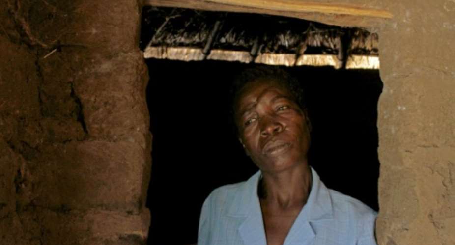 A woman accused of witchcraft in northern  Tanzania. Such accusations are common in parts of Africa.  By ERIN BYRNES AFPFile