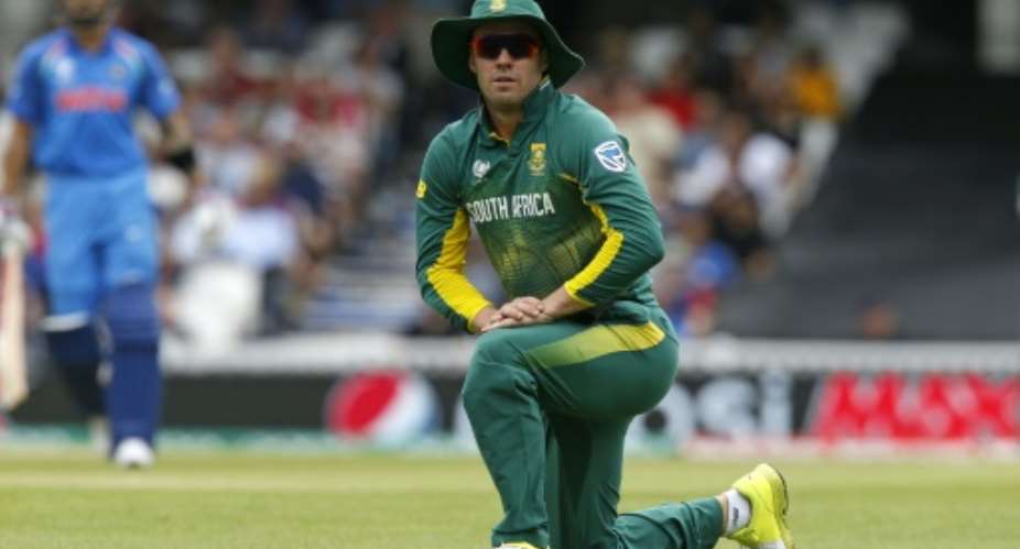 AB de Villiers will captain South Africa in their three-match Twenty20 series against England.  By Ian KINGTON AFPFile
