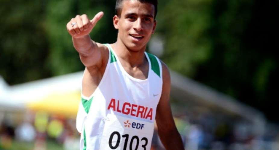 Abdellatif Baka (pictured) won the 1,500 meters with a time of 3:48.29, a new record for the Paralympics.  By Jeff Pachoud (AFP/File)