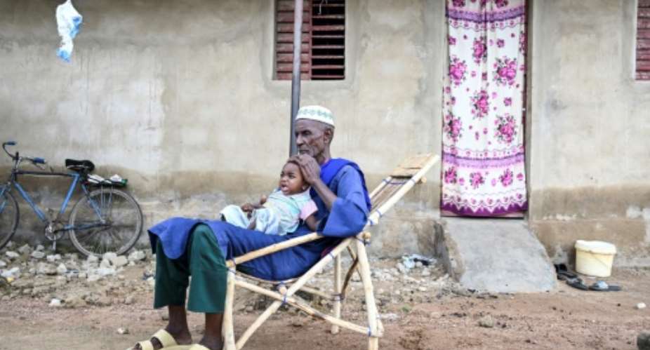 Abdoulaye D., 79, fled his home region of Bobo-Dioulasso after armed men killed his two sons.  By Issouf SANOGO (AFP)