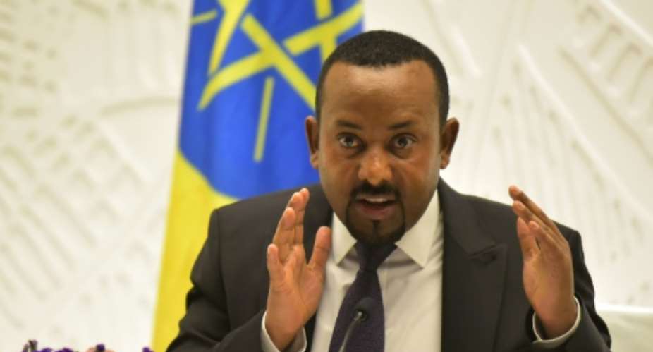 Abiy has been Ethiopia's prime minister since April 2018.  By MICHAEL TEWELDE AFPFile