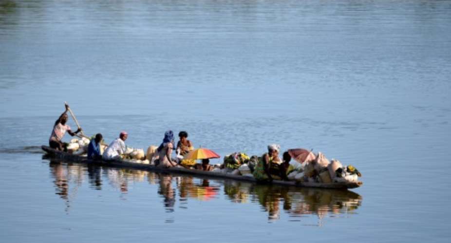 Accidents are a frequent hazard on the DRC's rivers and lakes, due to decrepit boats, overloading, lack of safety equipment and the fact that few Congolese know how to swim.  By MIGUEL MEDINA AFPFile