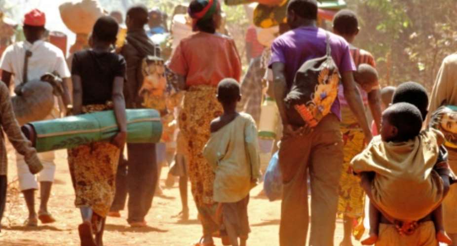 According to Tanzanian government figures, around 200,000 Burundians have fled to Tanzania. Many arrived after a political crisis erupted in Burundi in 2015.  By MARY MNDEME OXFAMAFPFile