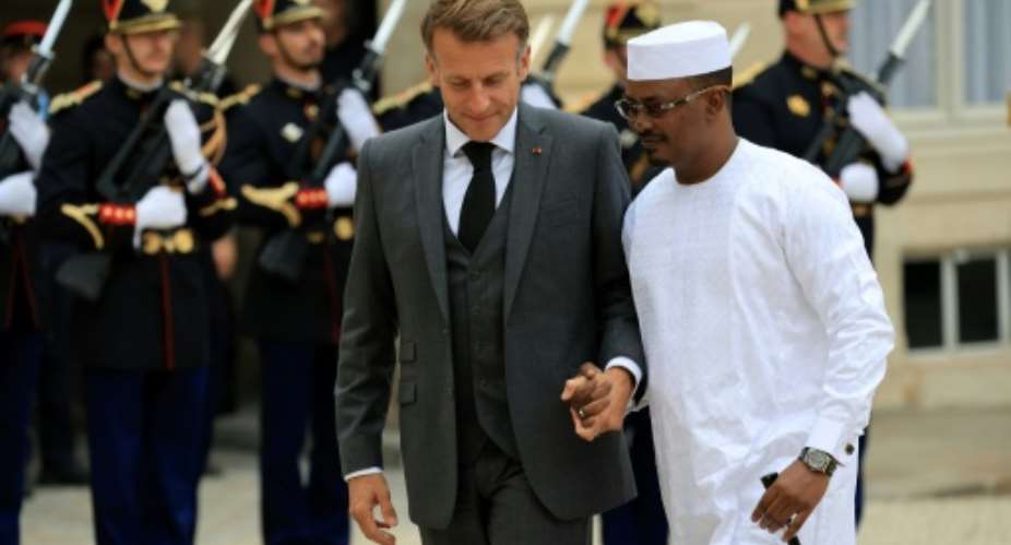According to the Elysee, security cooperation between France and Chad was restored at the beginning of the year.  By Ludovic MARIN (AFP)