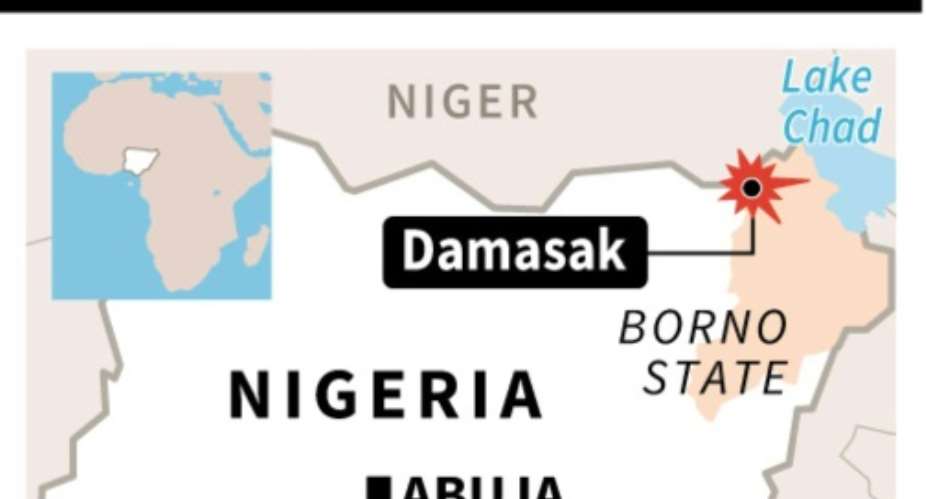 Action Against Hunger said in a statement that a member of staff was among the missing after the convoy was ambushed in Kennari, a village outside Damasak Town near the border with Niger.  By J. M. Cornu AFP