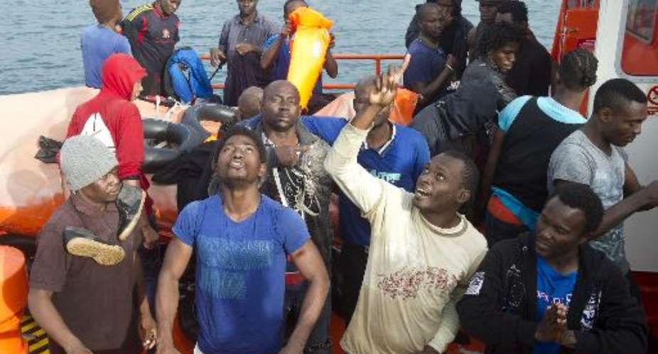 Despite cries of alarm from European politicians over the deaths of migrants in the Mediterranean, African leaders have been silent over an issue they fear underlines their weak governance, say campaigners.  By Marcos Moreno AFPFile
