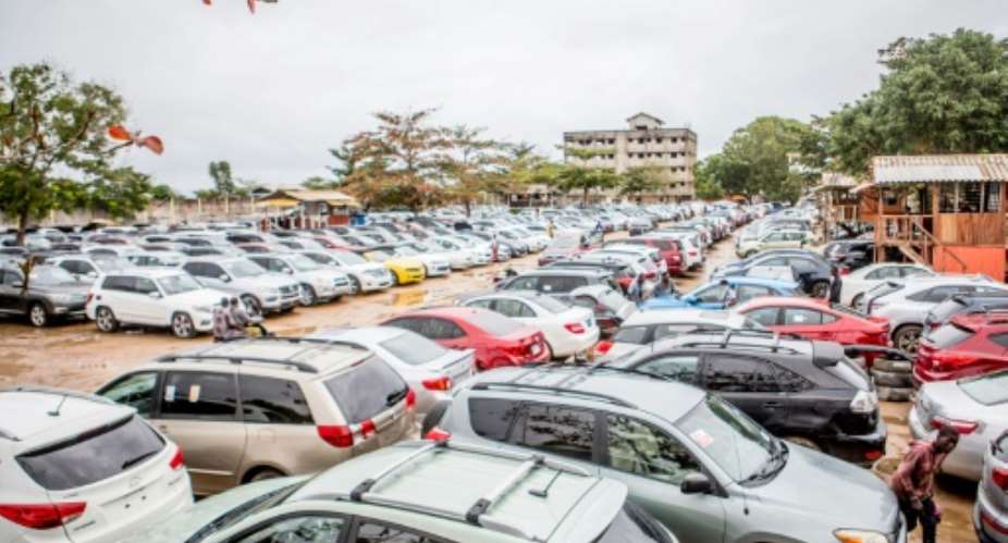 Africa is the world's biggest destination for used vehicles.  By Yanick Folly AFP
