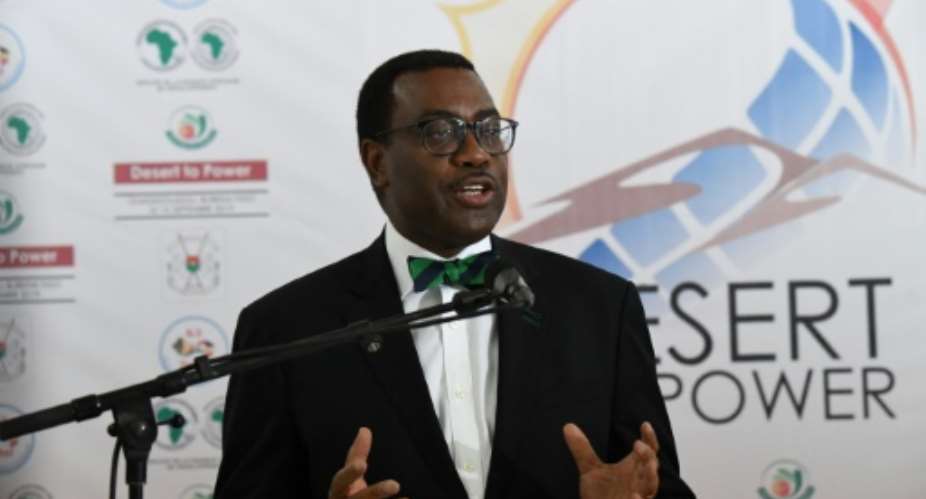 African Development AFDB president Akinwumi Adesina is seeking a second, five-year term at the head of the bank.  By ISSOUF SANOGO AFP
