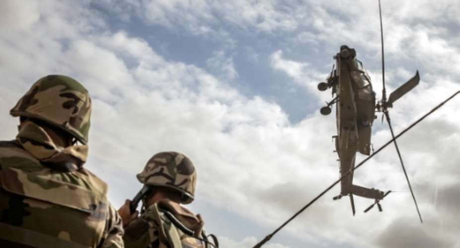 African Lion is US Africa Commands largest annual exercise, bringing troops from several allied nations together for training, as seen here in 2022.  By FADEL SENNA (AFP)