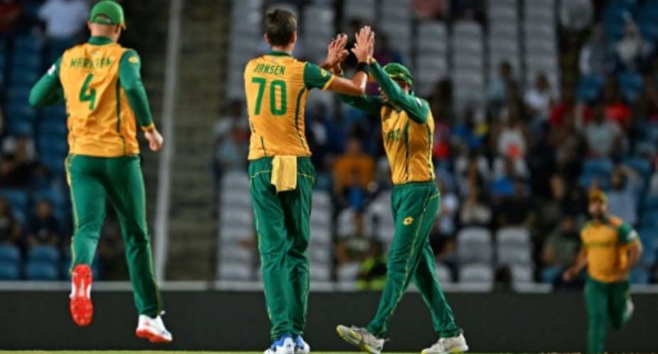 After a number of semi-final defeats, South Africa finally reached a World Cup final with victory over Afghanistan in the T20 World Cup.  By Chandan Khanna (AFP)