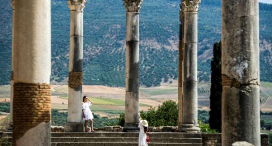 After decades of decay, custodians of the remains of the ancient site of Volubilis are bringing back the tourists.  By FADEL SENNA AFP