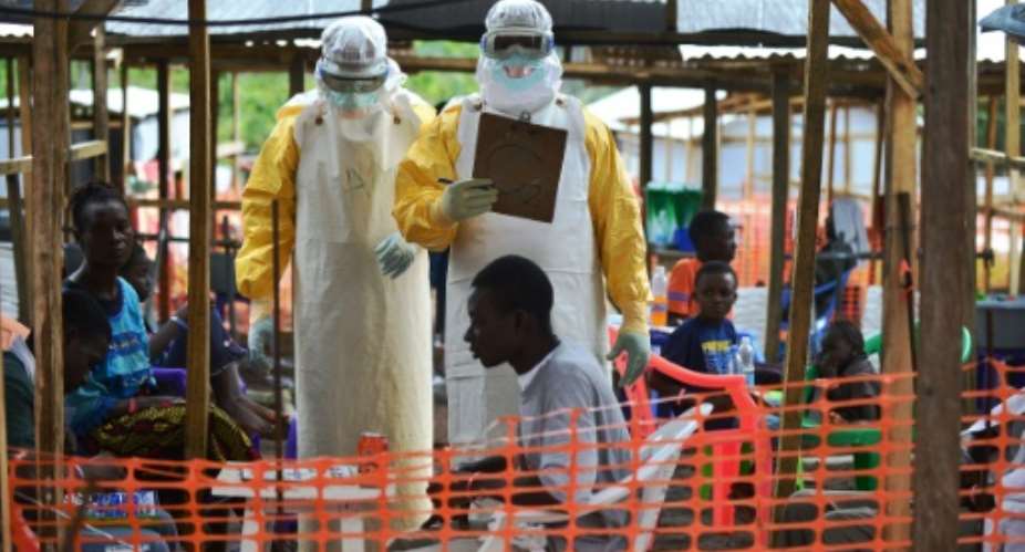 The Ebola outbreak eventually killed close to 11,000 in West Africa and shut down economic activity for months.  By Carl De Souza AFPFile