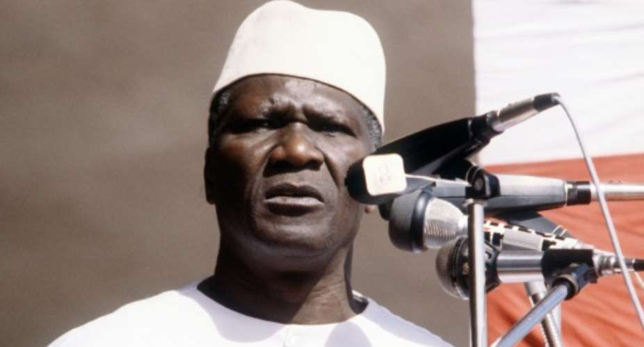 Ahmed Sekou Toure led Guinea to independence from France in 1958 and served as president until his death in 1984.  By  AFP