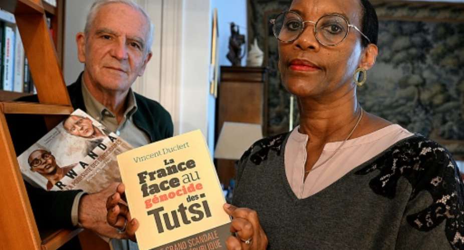 Alain and Dafroza Gauthier have dedicated three decades of their lives seeking to bring justice to victims of Rwanda's 1994 genocide.  By FRANCOIS NASCIMBENI AFPFile