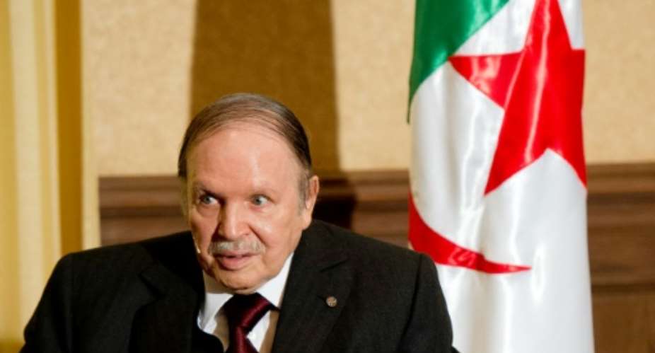Algerian President Abdelaziz Bouteflika and his inner circle have held a firm grip on power since 1999.  By Alain Jocard poolAFP