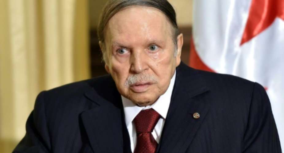Algerian President Abdelaziz Bouteflika, seen here in 2016, has been in power since 1999.  By  AFP