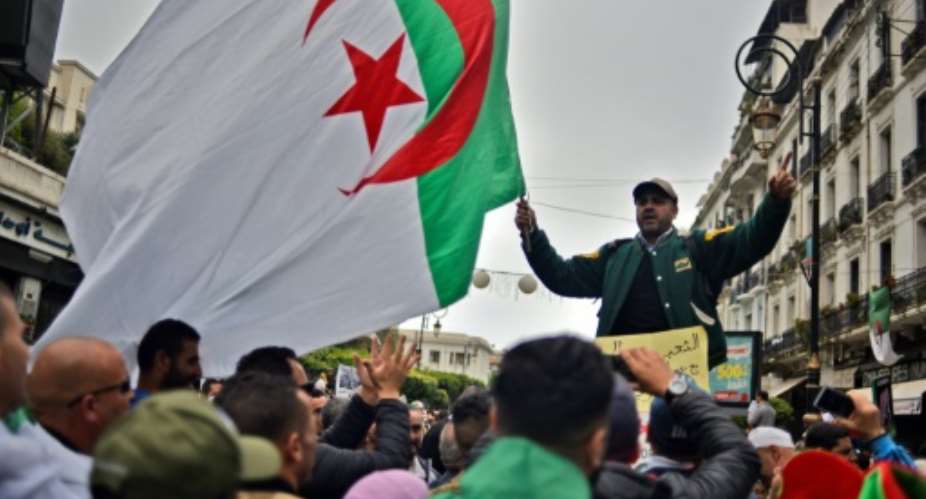 Algerians have continued to hold mass demonstrations demanding reforms, despite the departure of longtime president Abdelaziz Bouteflika in early April.  By RYAD KRAMDI AFP