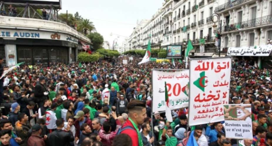 Algerians took to the streets in their hundreds of thousands to demand Abdelaziz Bouteflika's resignation last year, but many were disappointed that a presidential election to choose his successor merely reinforced the status quo.  By - AFPFile