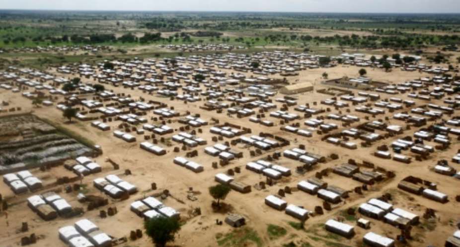 Al-Nimir camp for South Sudanese refugees in the Sudanese state of East Darfur pictured on August 15, 2017 and home to more than 5,000 people who depend on humanitarian assistance.  By ASHRAF SHAZLY AFP