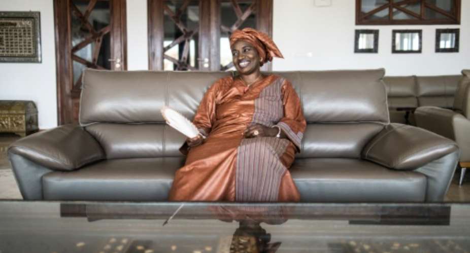 Aminata Toure, former prime minister of Senegal, has decided to run for president in 2024..  By JOHN WESSELS AFP