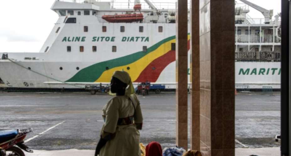 Among the honours bestowed on her is the name of the ferry between Dakar and her native region of Casamance.  By JOHN WESSELS AFPFile